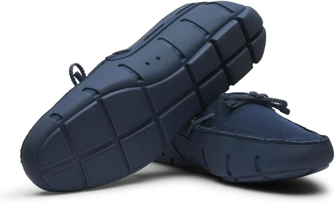 SWIMS Mens Loafers, Braided Lace Casual Slip-Ons Shoes, Fashion Shoe for Beach