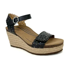Sydney Quarter Strap Espadrille Wedge