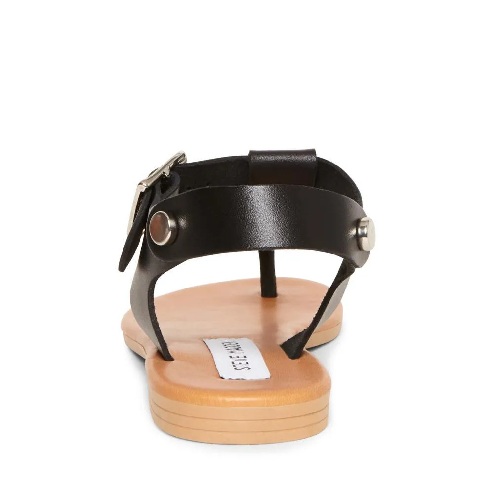 Tally Sandal BLACK LEATHER