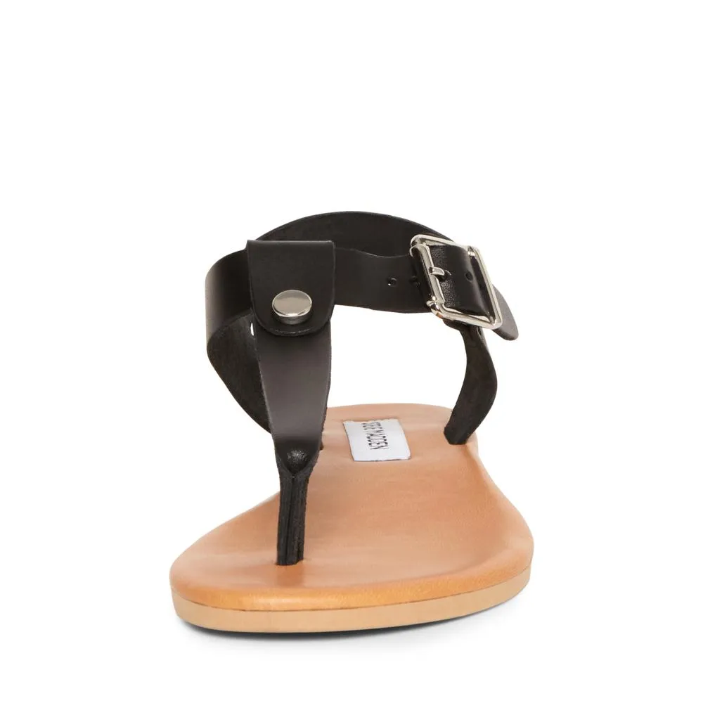 Tally Sandal BLACK LEATHER