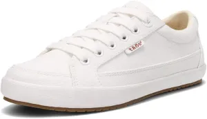 Taos Moc Star 2 Women's Sneaker - Fresh Canvas Design with Removable Footbed, Arch Support and Durable Lightweight Outsole for All Day Walking and Everyday Style