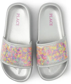 The Children's Place Girls Sporty Slides Sandal