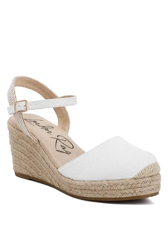 TRAND WEDGE ESPADRILLE SANDALS