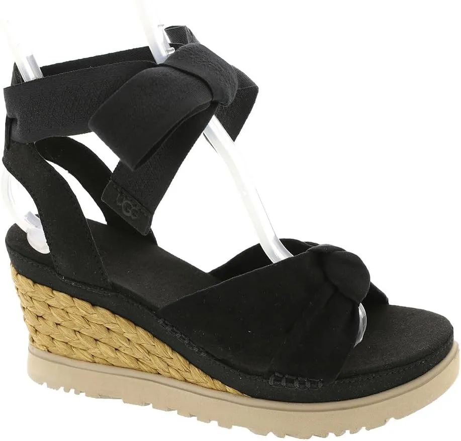 UGG Women's Ileana Wrap Espadrille Wedge Sandal