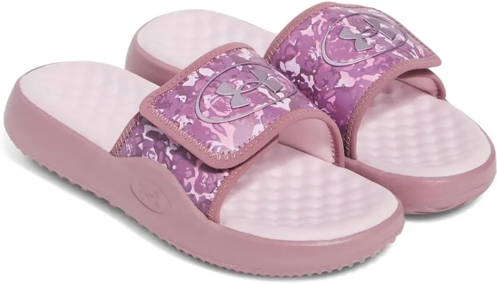 Under Armour Girl's Ignite Pro 8 Graphic Slide Sandal