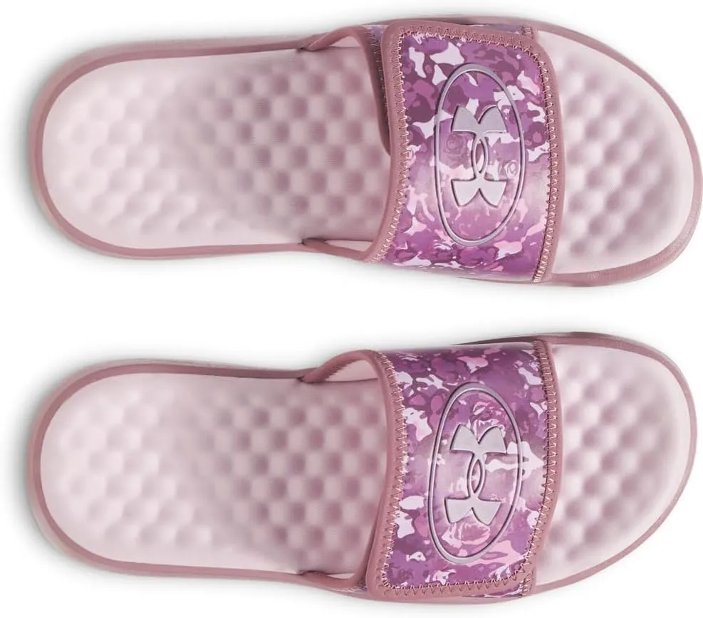 Under Armour Girl's Ignite Pro 8 Graphic Slide Sandal