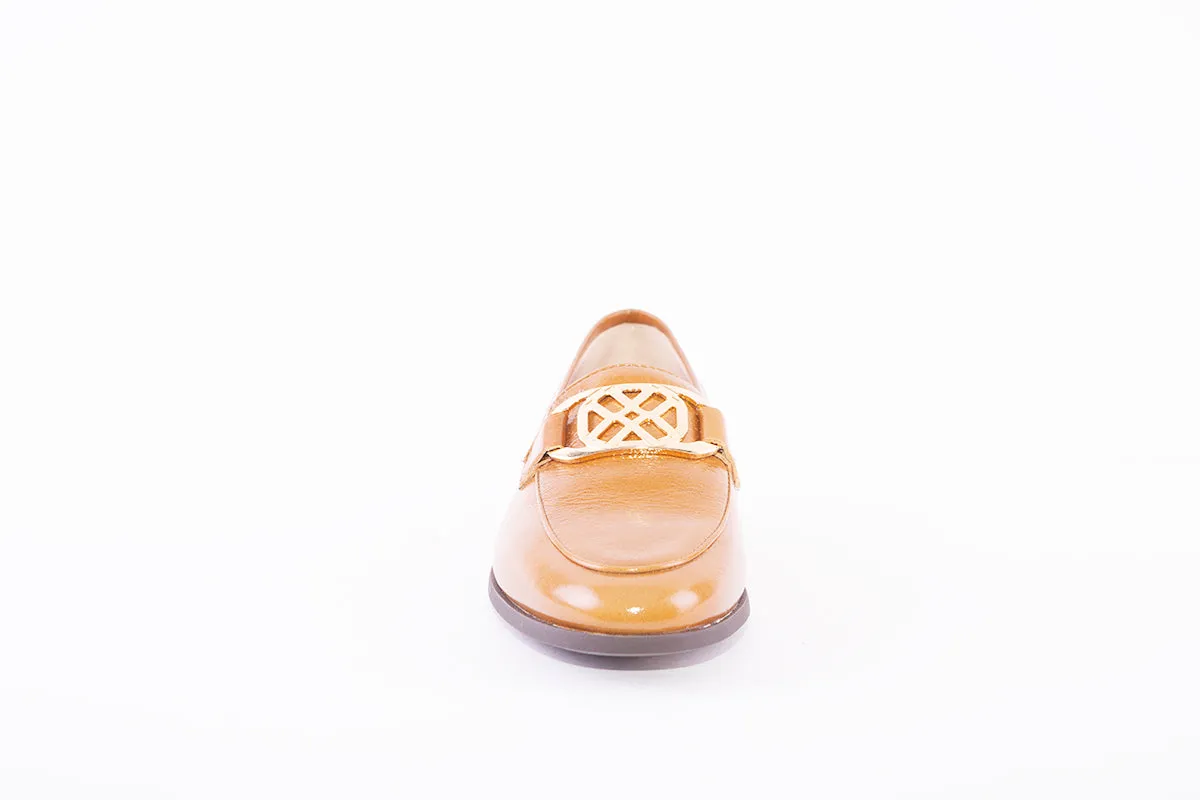 UNISA - DAPI  LOW HEEL SLIP-ON SHOE - TAN