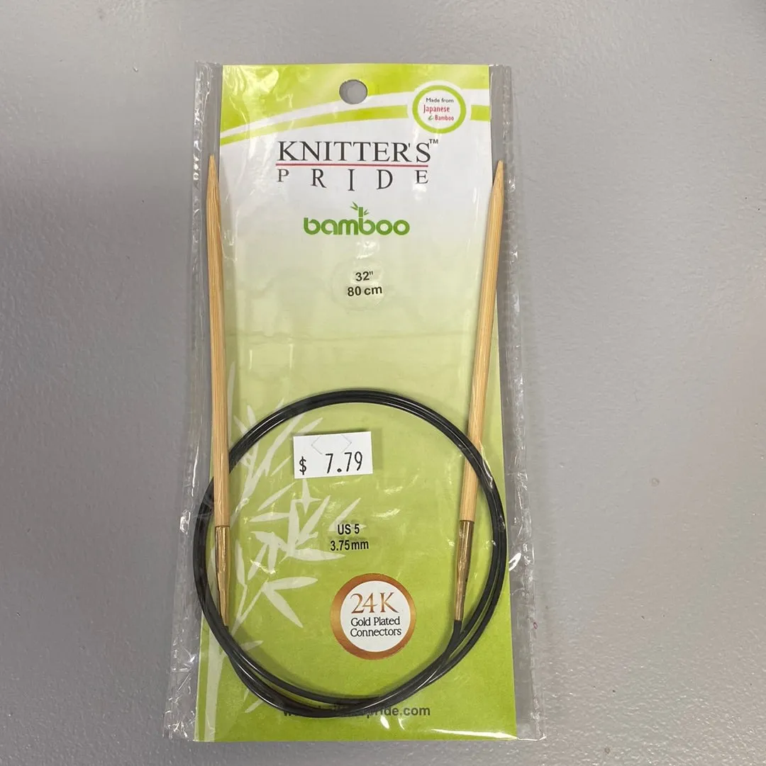 US 5 32” Bamboo Circulars