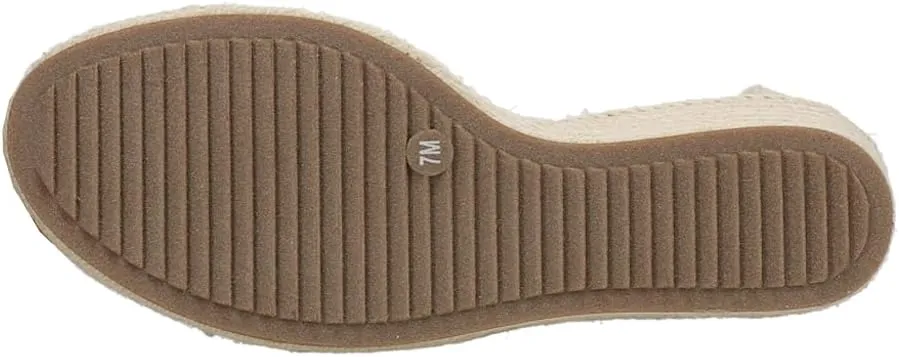 VANELi Womens Layry Ankle Strap Espadrille Casual Sandals Casual Mid Heel 2-3" - Beige