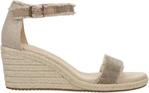 VANELi Womens Layry Ankle Strap Espadrille Casual Sandals Casual Mid Heel 2-3" - Beige