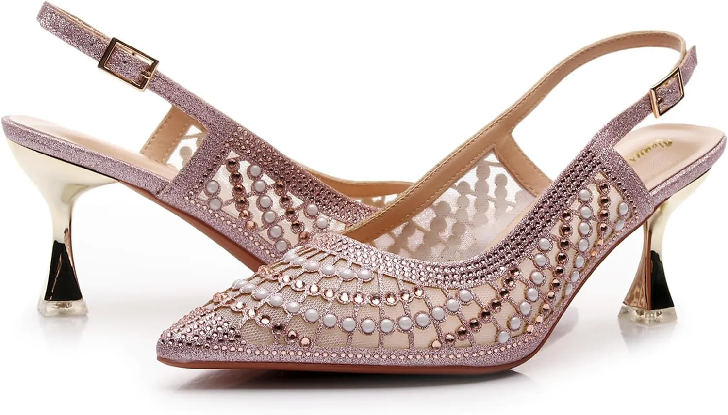 VenusCelia Women's Charming Lady Slingback Pump Shoe