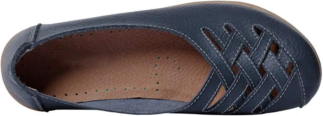 VenusCelia Women's Comfort Walking Casual Flat Loafer