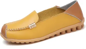 VenusCelia Women's Comfort Walking on Clouds Flat Loafer