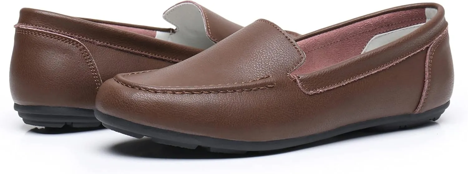 VenusCelia Women's Mulli Walking Flat Shoe
