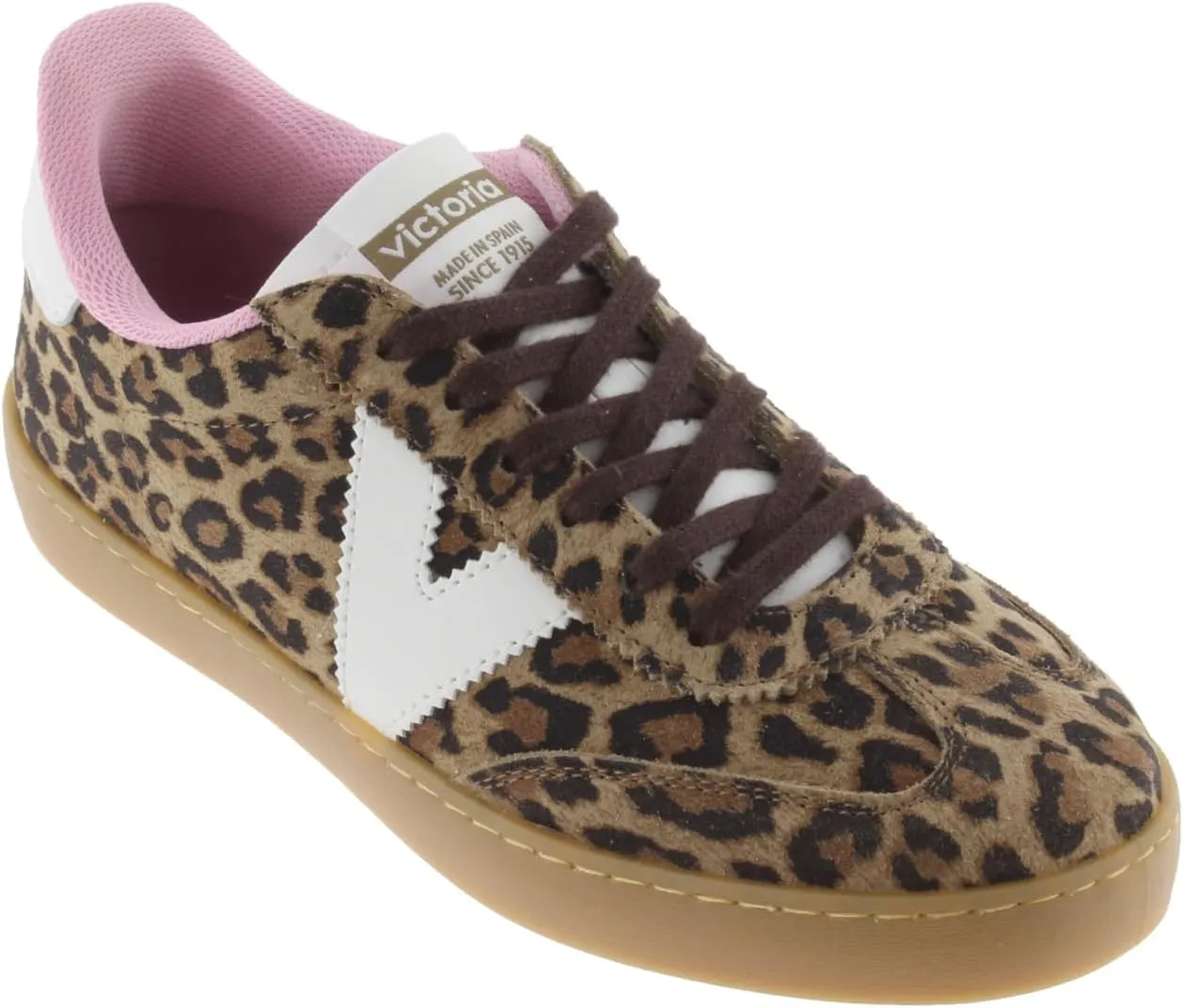 victoria Unisex-Adult Berlin Leopard Suede Sneaker