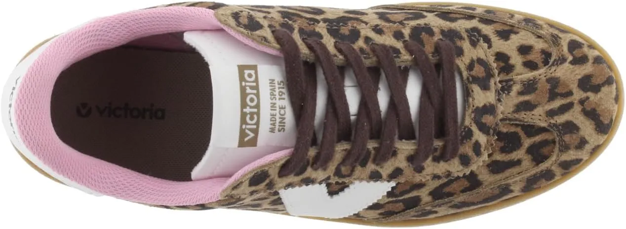 victoria Unisex-Adult Berlin Leopard Suede Sneaker