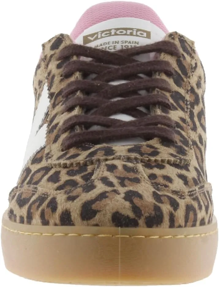 victoria Unisex-Adult Berlin Leopard Suede Sneaker