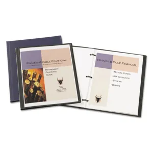 View Slim Binder w/ Flexible Fastener, Letter