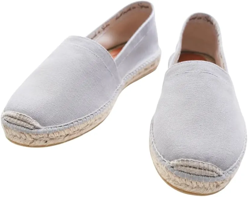 VISCATA Sitges Espadrille Canvas Spain Handmade Men's Shoes with Breathable Organic Cotton Canvas 100% Natural Jute Midsole and Durable Rubber Sole for All Casual Occasions