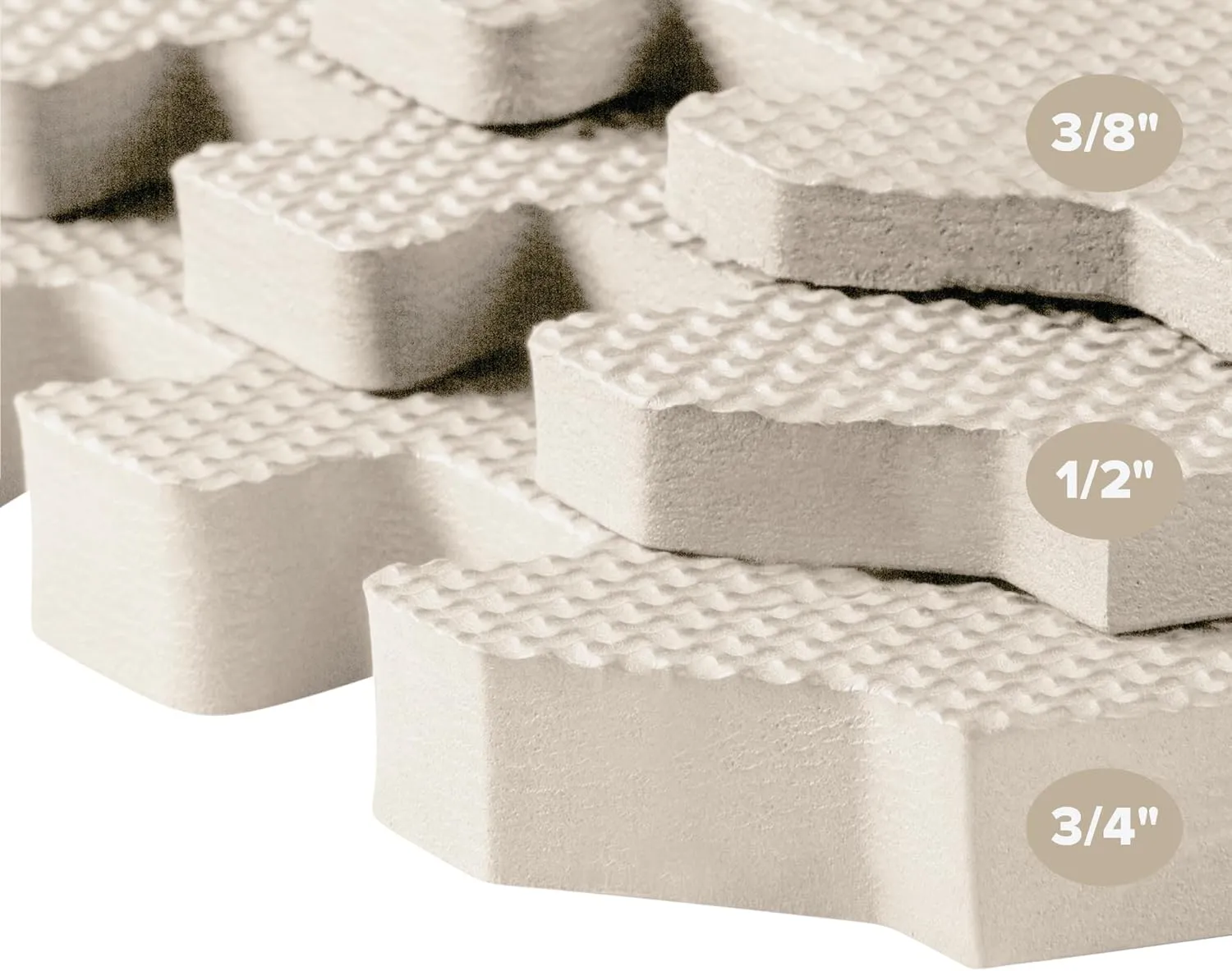 We Sell Mats 3/8 Inch Thick Multipurpose Exercise Floor Mat