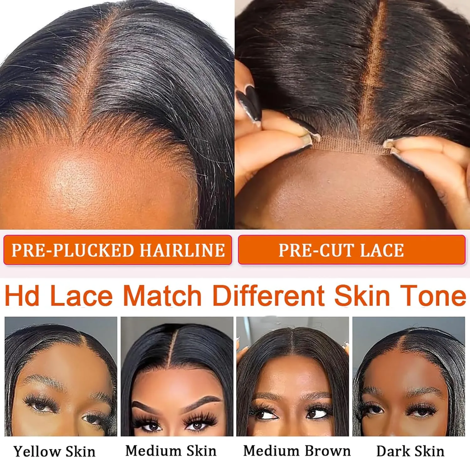 Wear and Go Bob Wigs Human Hair Deep Wave Ready to Wear Glueless Wigs Human Hair Pre Plucked Pre Cut 4x4 Curly Human Hair Bob Wigs for Black Women 14 Inch