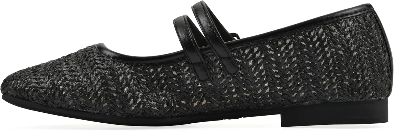 WHITE MOUNTAIN Women's Bocage Double-Strap Flat