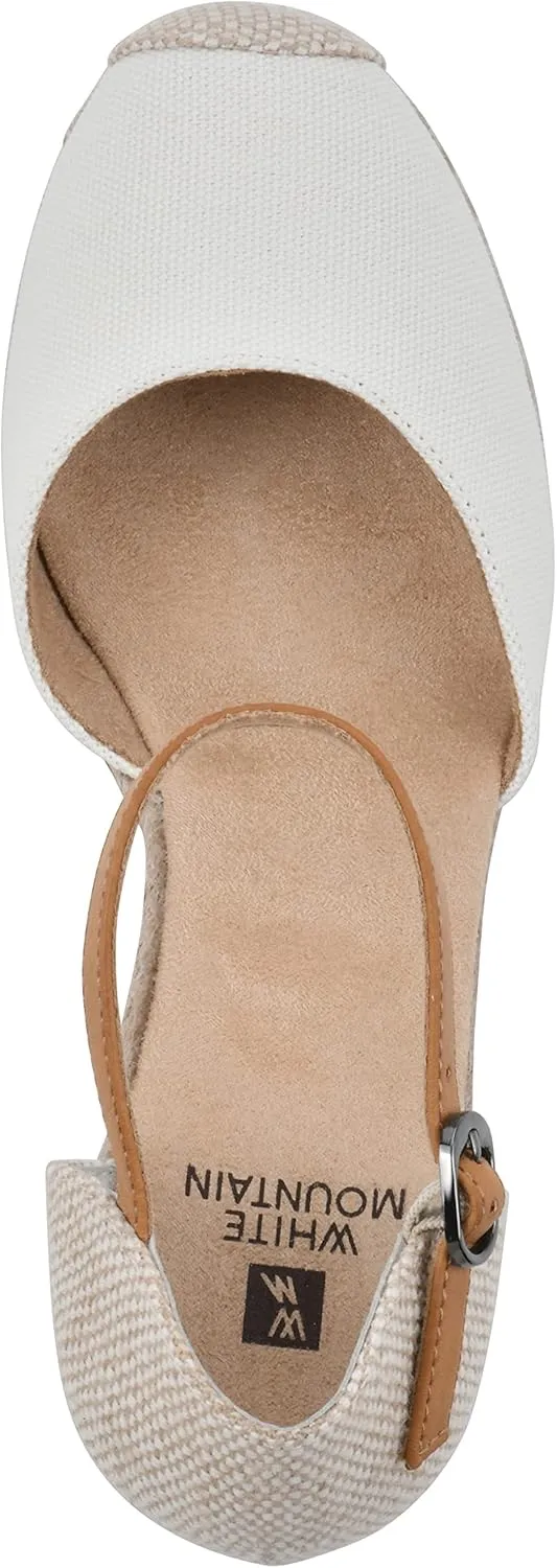 WHITE MOUNTAIN Women's Mamba Espadrille Wedge Sandal