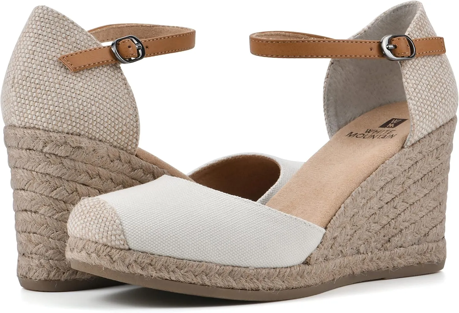 WHITE MOUNTAIN Women's Mamba Espadrille Wedge Sandal