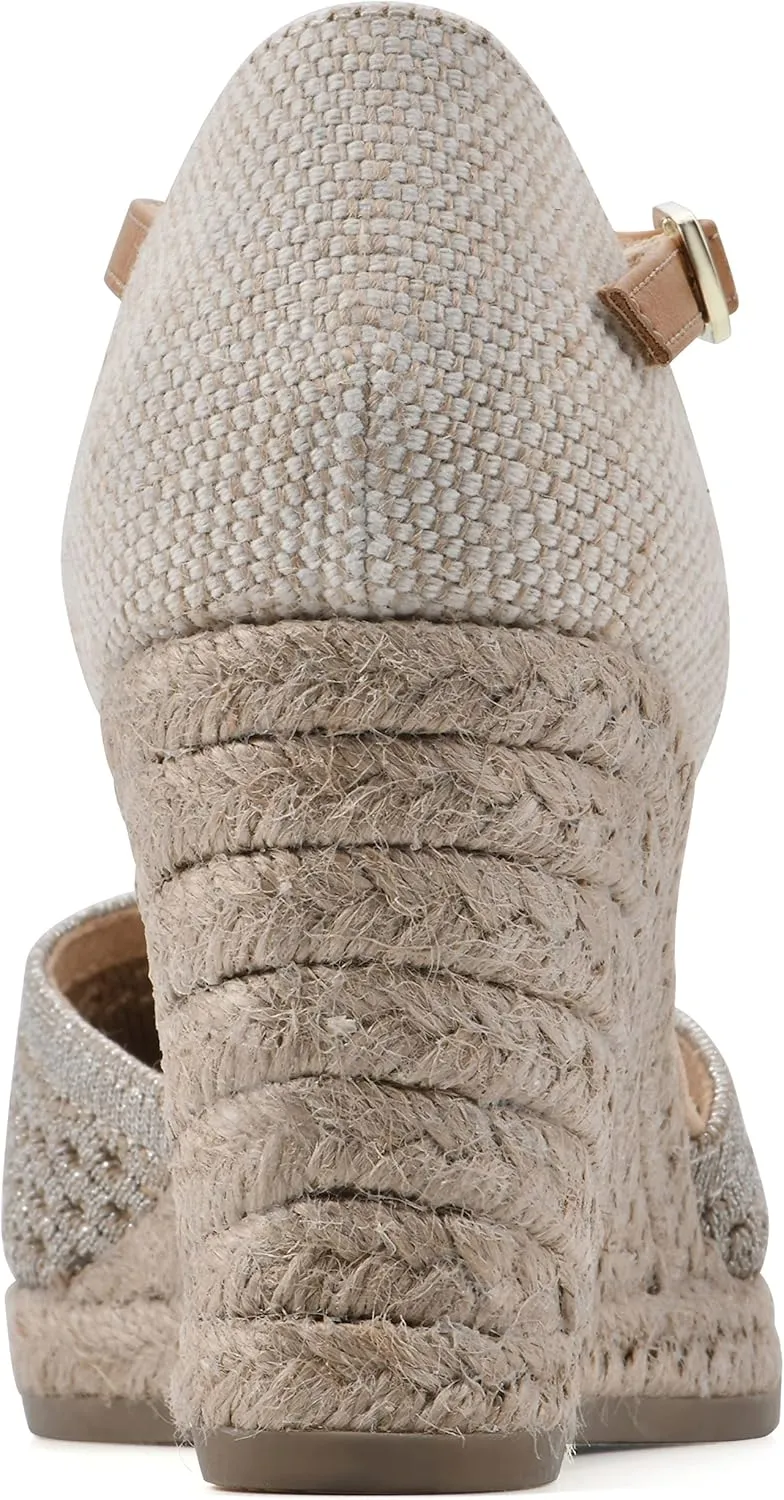 WHITE MOUNTAIN Women's Maven Espadrille Wedge Sandal