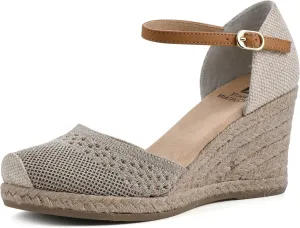 WHITE MOUNTAIN Women's Maven Espadrille Wedge Sandal