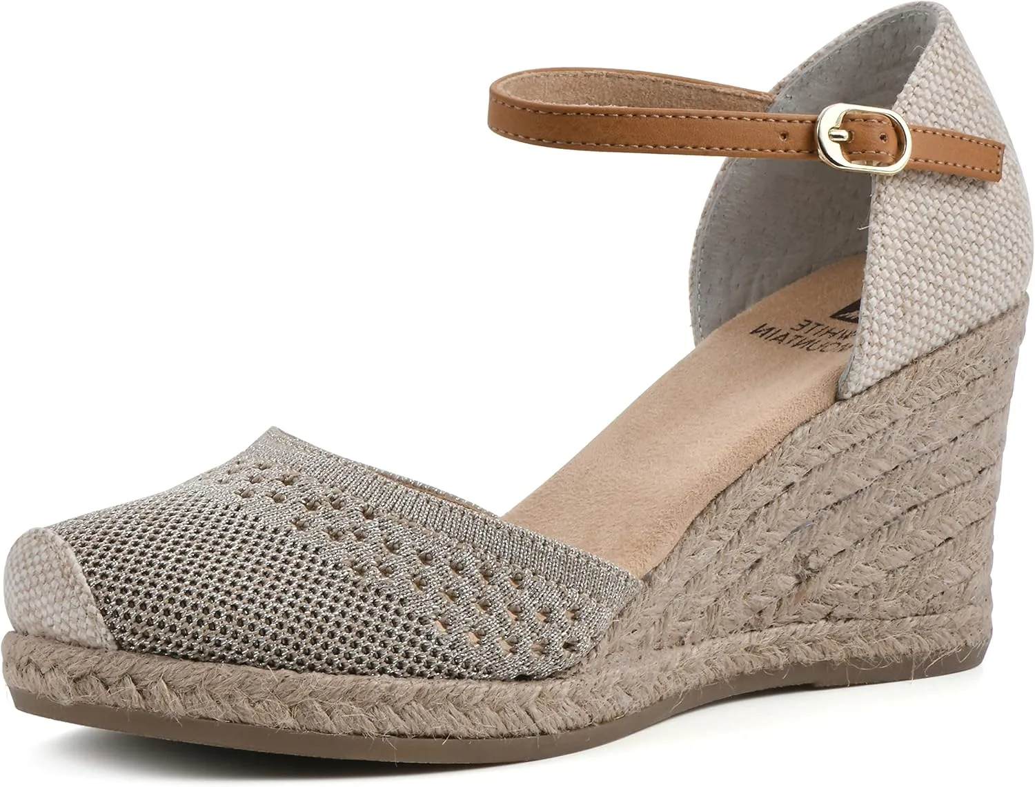 WHITE MOUNTAIN Women's Maven Espadrille Wedge Sandal