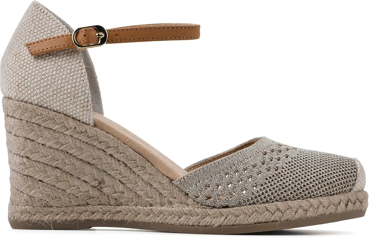 WHITE MOUNTAIN Women's Maven Espadrille Wedge Sandal