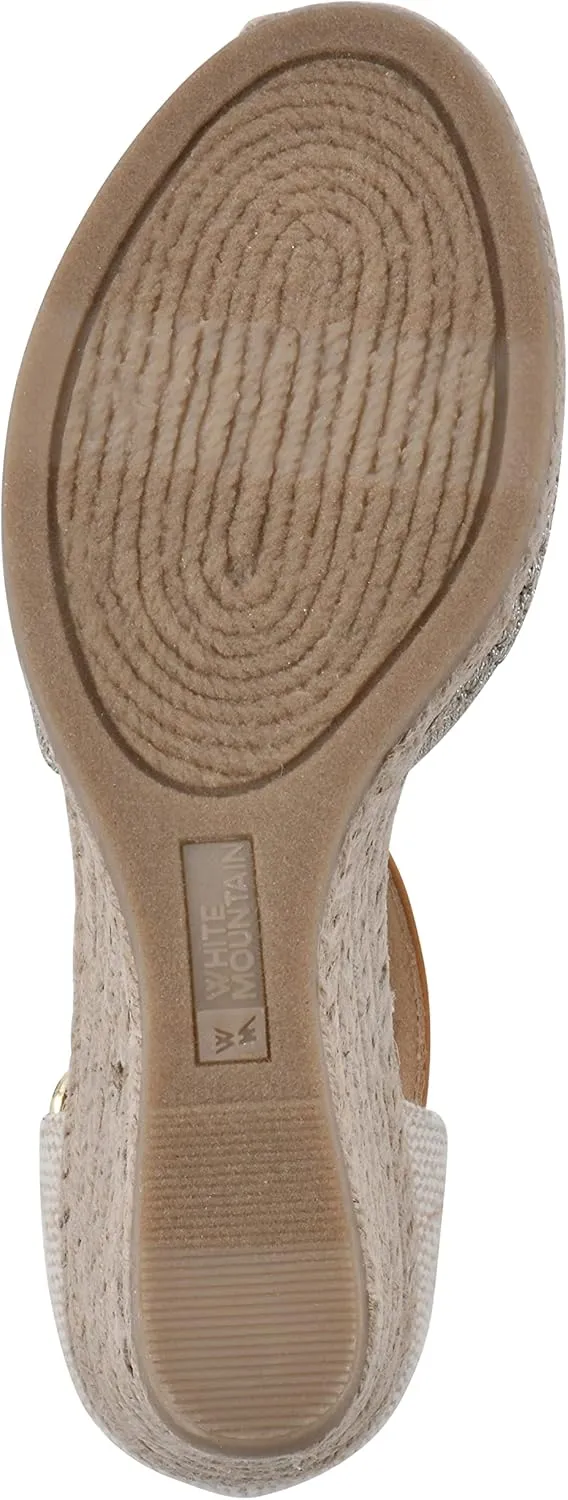 WHITE MOUNTAIN Women's Maven Espadrille Wedge Sandal