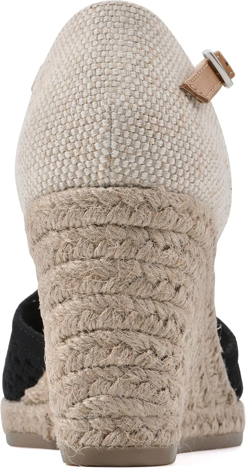 WHITE MOUNTAIN Women's Maven Espadrille Wedge Sandal