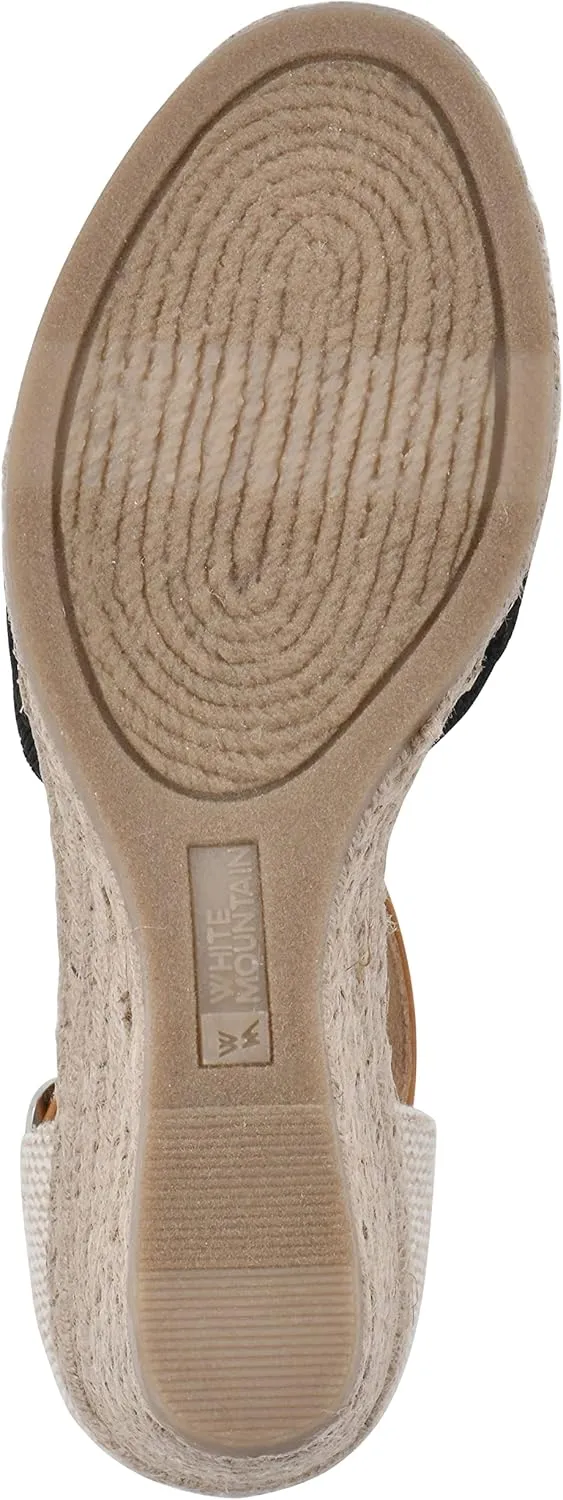 WHITE MOUNTAIN Women's Maven Espadrille Wedge Sandal
