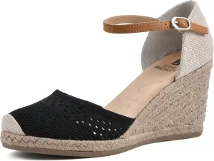WHITE MOUNTAIN Women's Maven Espadrille Wedge Sandal