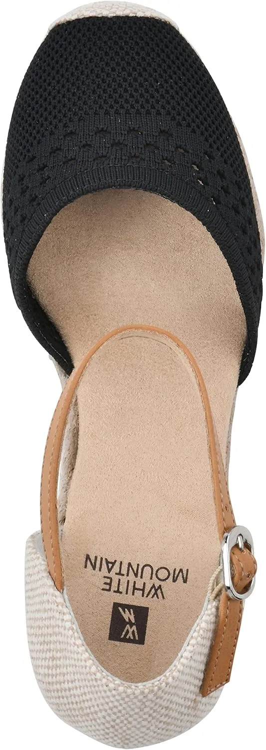WHITE MOUNTAIN Women's Maven Espadrille Wedge Sandal
