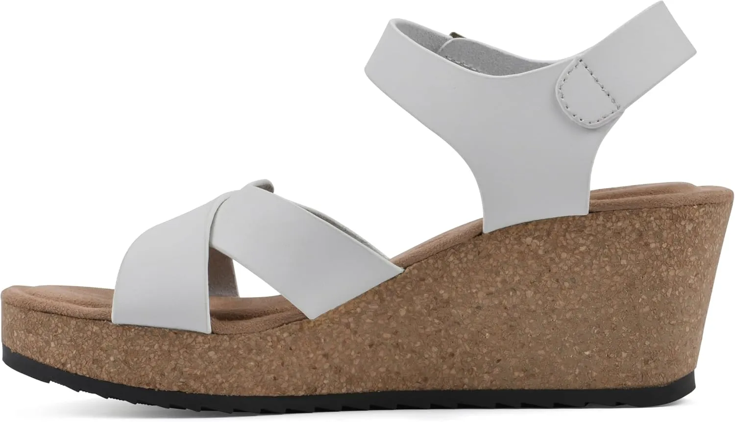 WHITE MOUNTAIN Women's Prezo Wedge Sandal