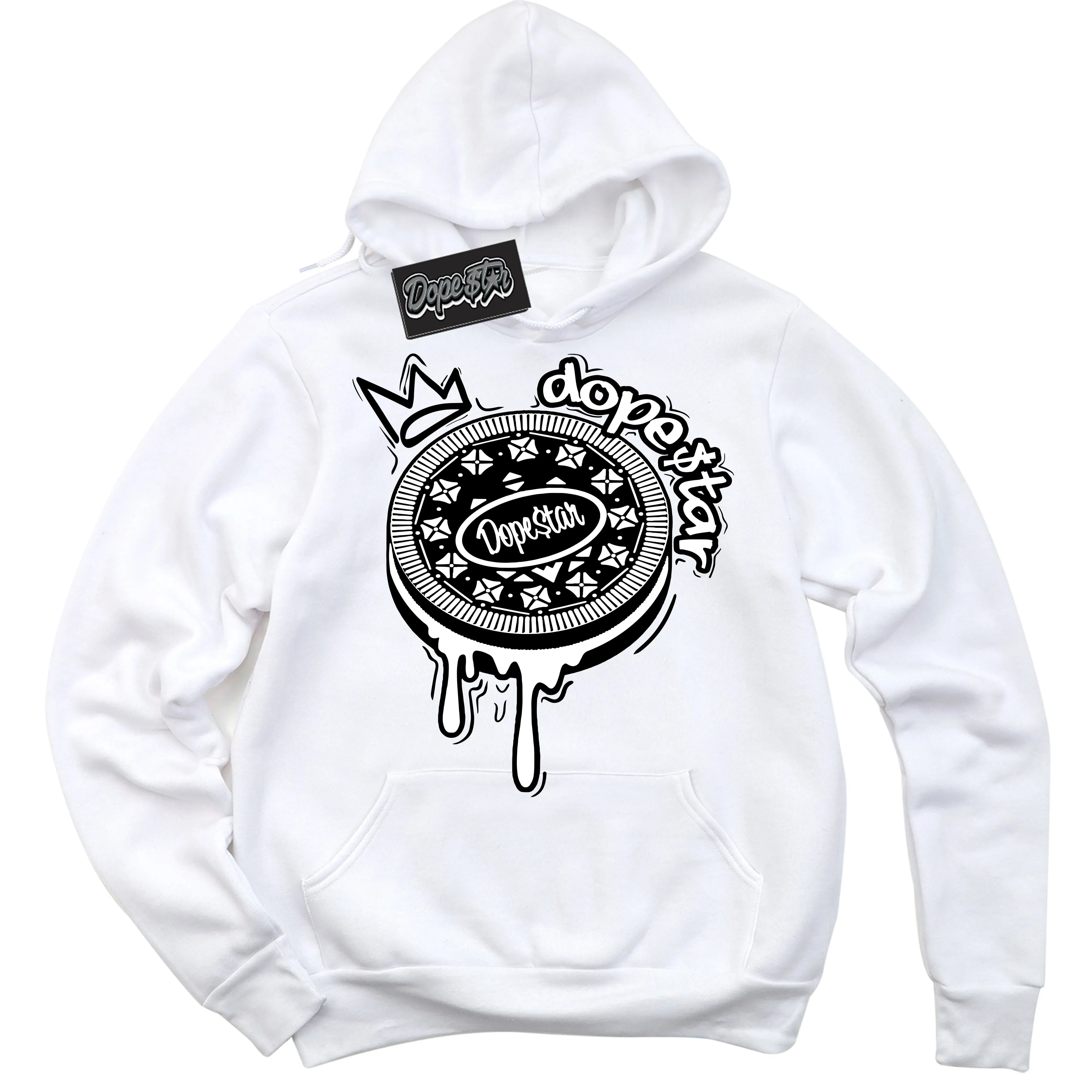 White Thunder 4s Sneaker Hoodie Oreo DS Graphic