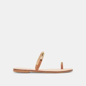 Wink Sandal in Saddle