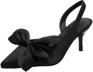 Women's High-Heeled Sandals with Exposed Toes Satin Floral Backless Wedding Dresses Summer High Heels