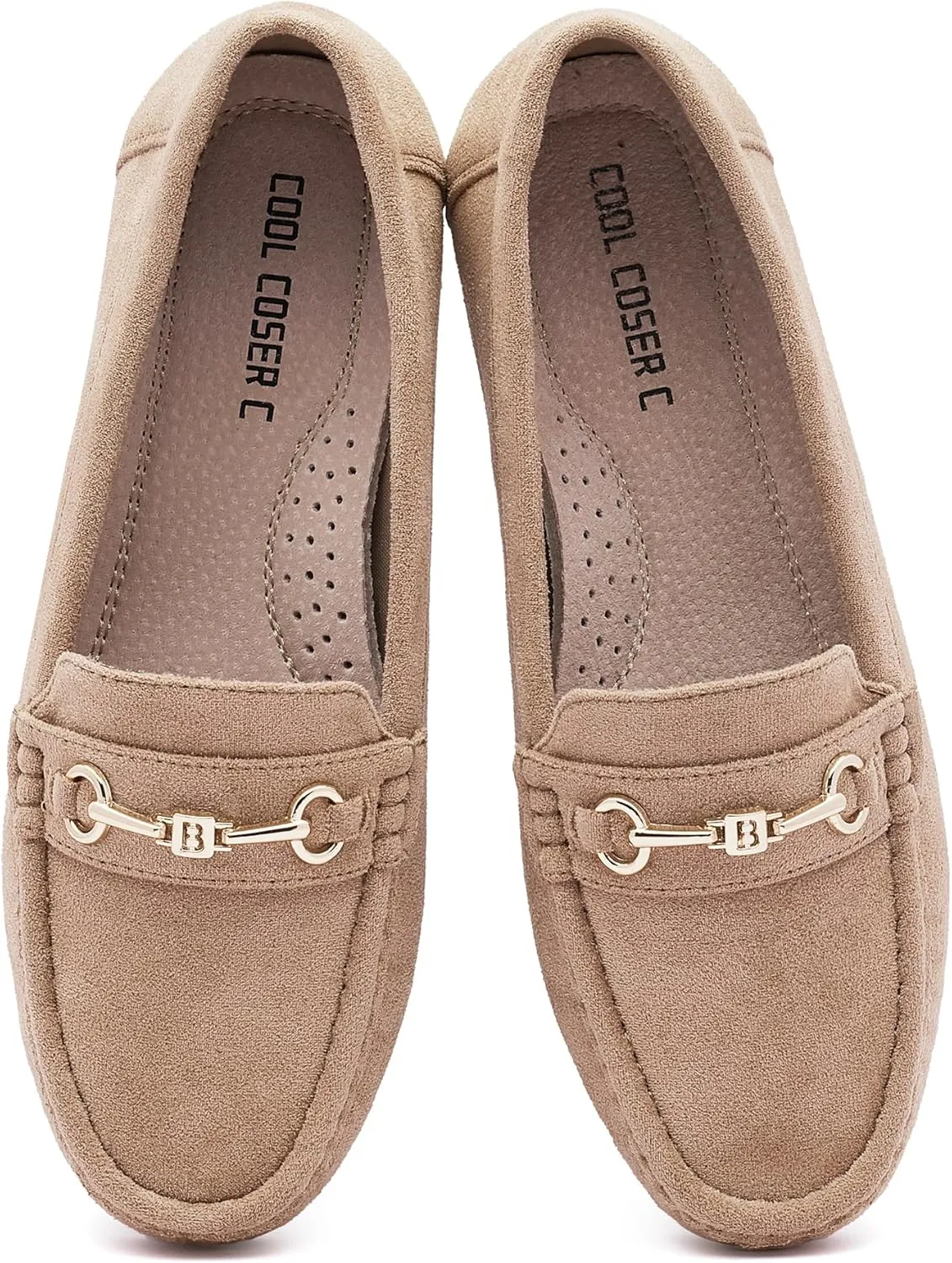 Women's Loafers Casual Slip on Flat Shoes Womens Penny Loafers Moccasions Comfort Dressy Work Shoes