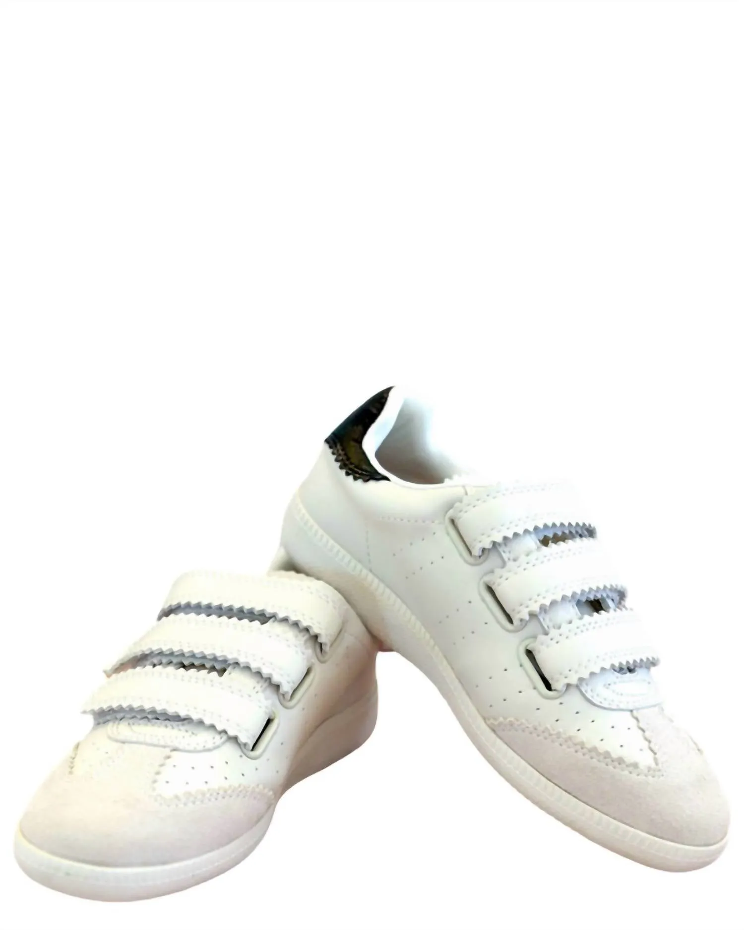 Women's Seena Sneaker In White/black