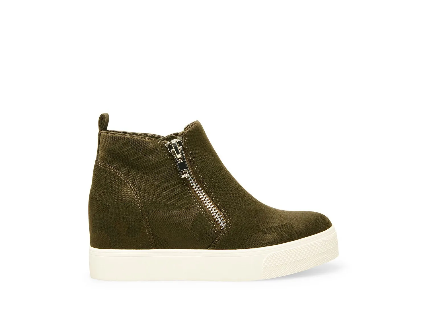 Women's Sneakers Wedge Worldwide shipping Bootie Madden Boot Platform Multi-device compatible Steve Ankle Camouflage Wedgie