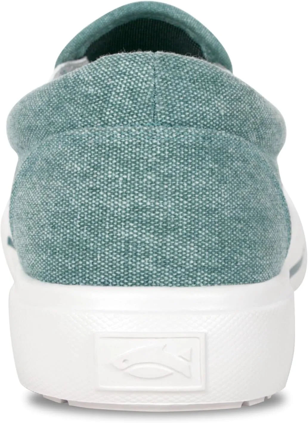 Women's Sunwashed Slip-On Fishing Shoes | Water-Repellent, Pre-Shrunk Nylon/Cotton Blend | Arch Support, Padded Collar, & Sneaker Platform
