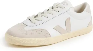 Women's Volley Sneaker, White/Natural, 8