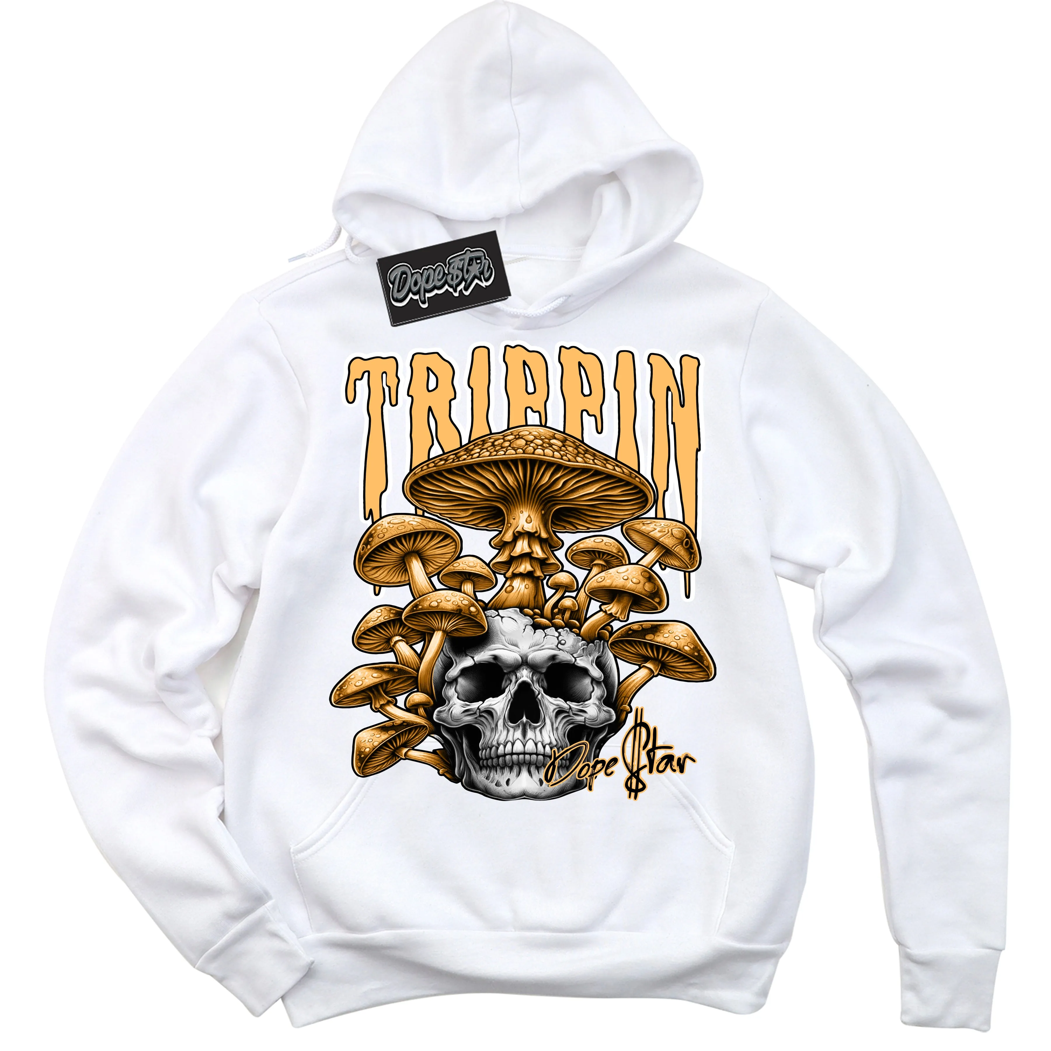 Yellow Ochre 1s Sneaker Hoodie Trippin Graphic