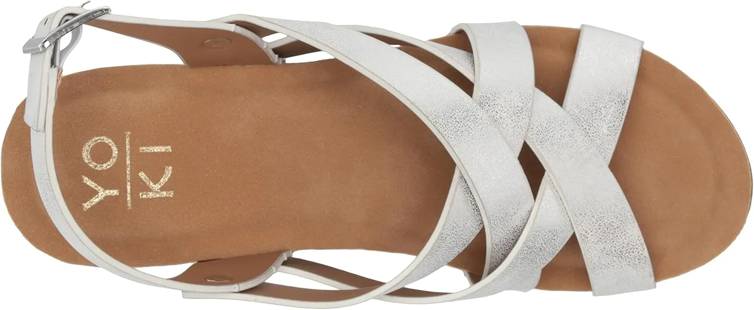 YOKI Women's Comfort Wedge Sandal