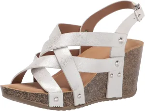 YOKI Women's Comfort Wedge Sandal